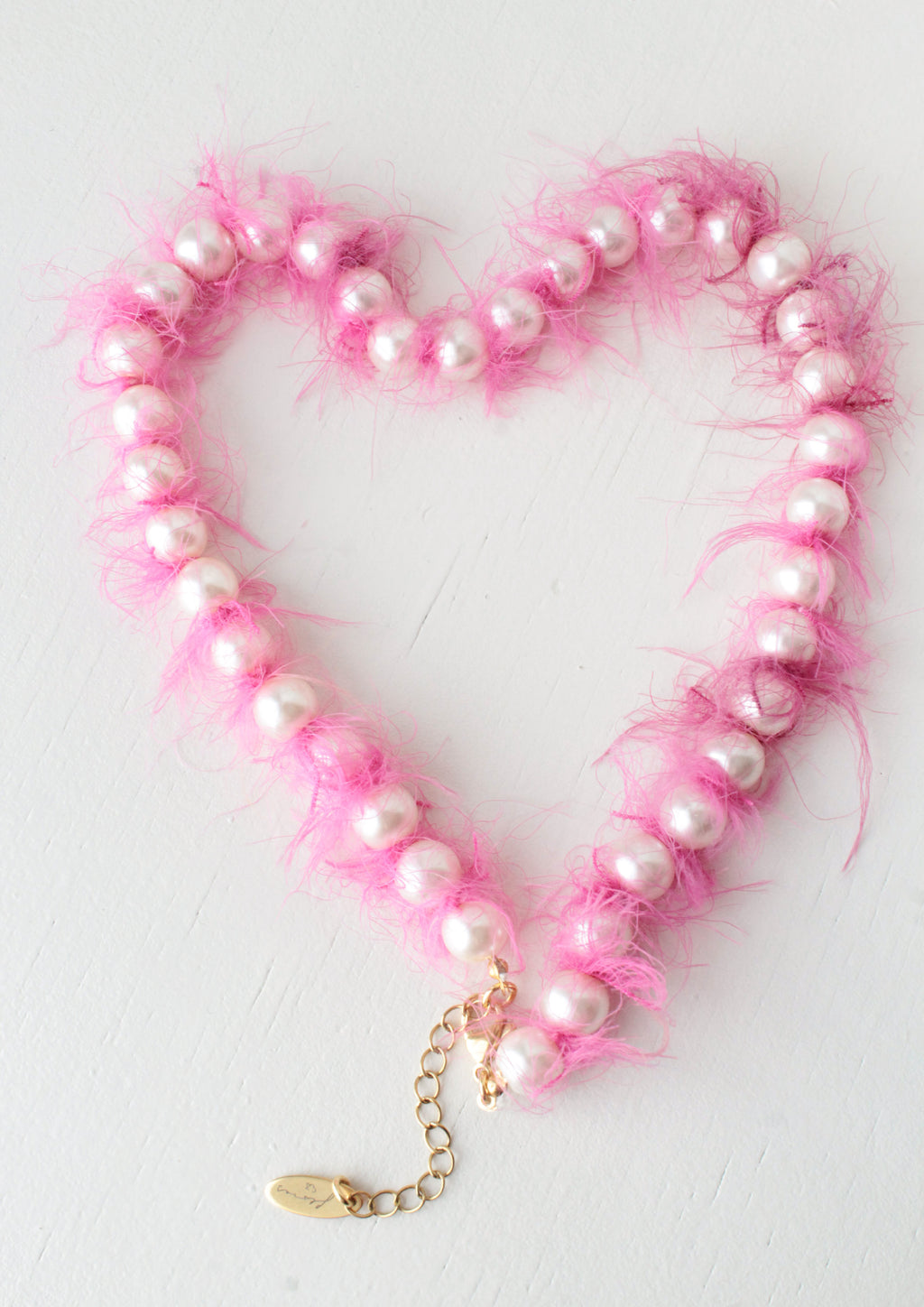 Naszyjnik Pink Puffy