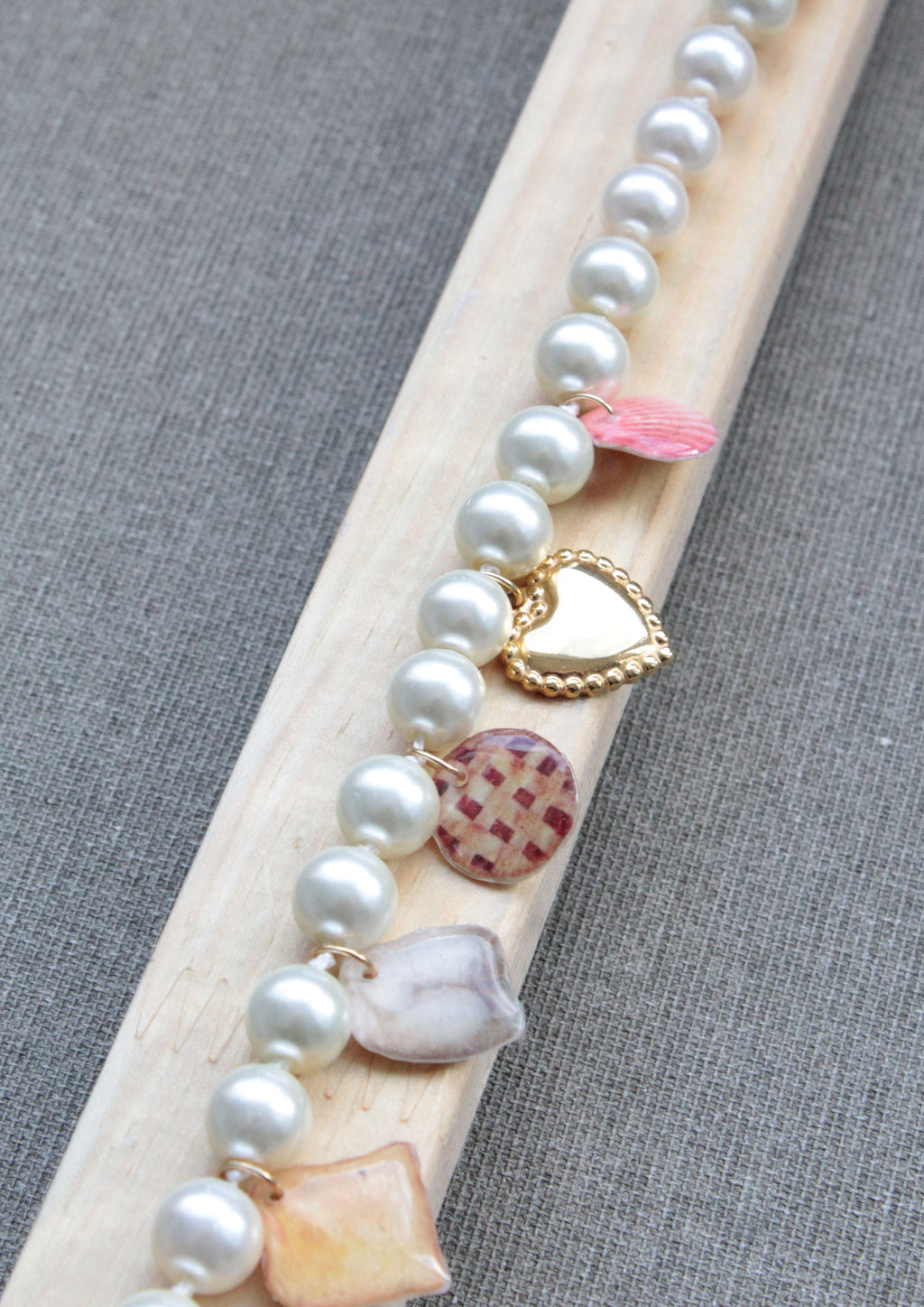 HEART charm necklace