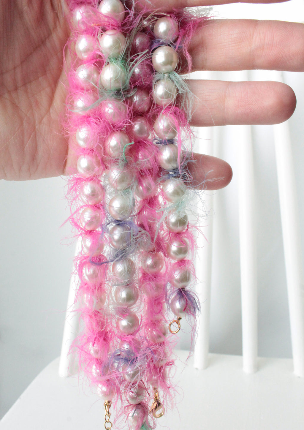 Naszyjnik Pink Puffy