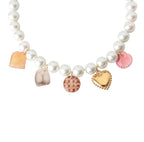 HEART charm necklace