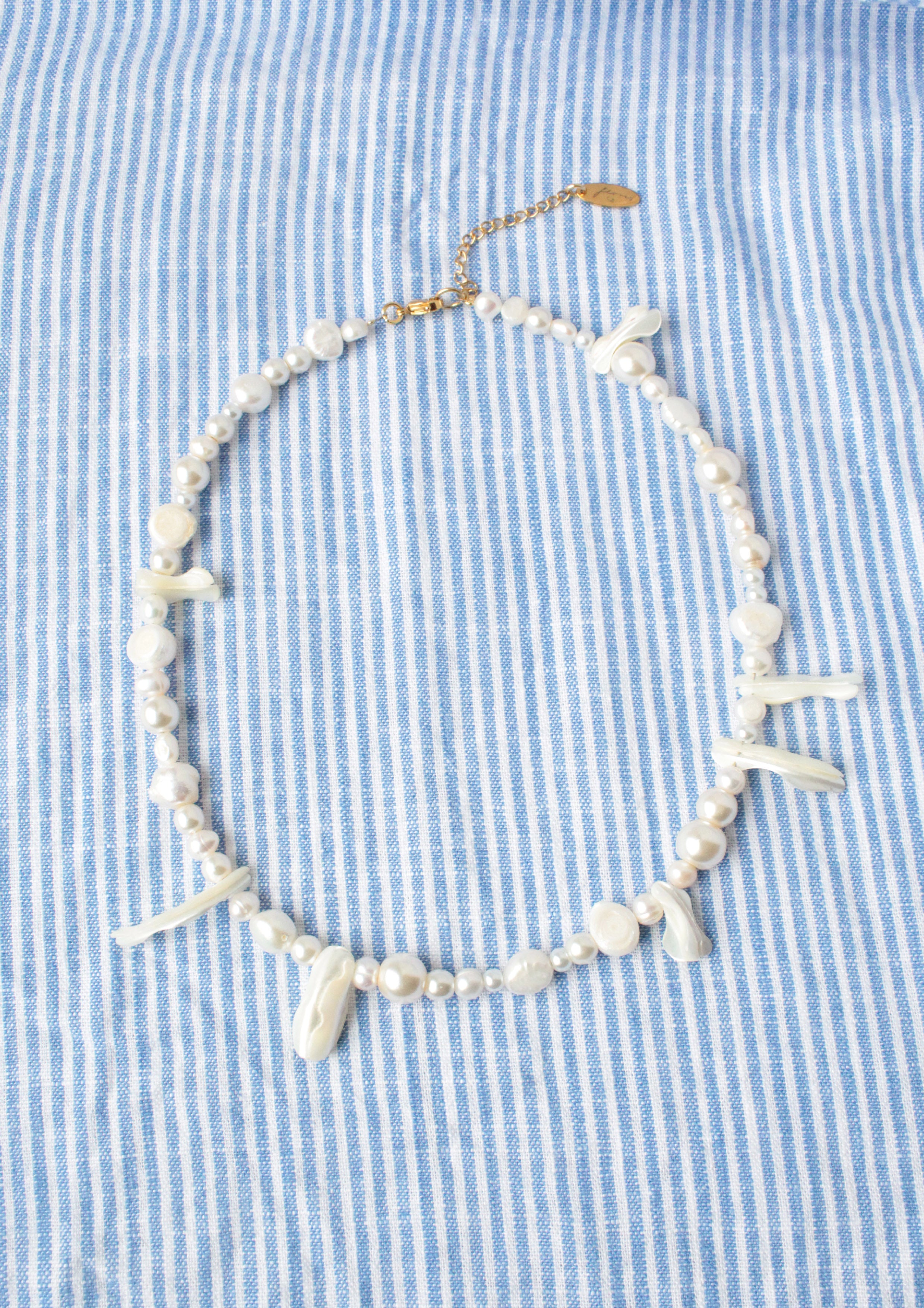 Naszyjnik Simple Cream