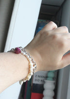 Bransoletka z różą