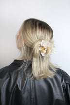 Orchid hair Clip No.5 Capuccino Orchid