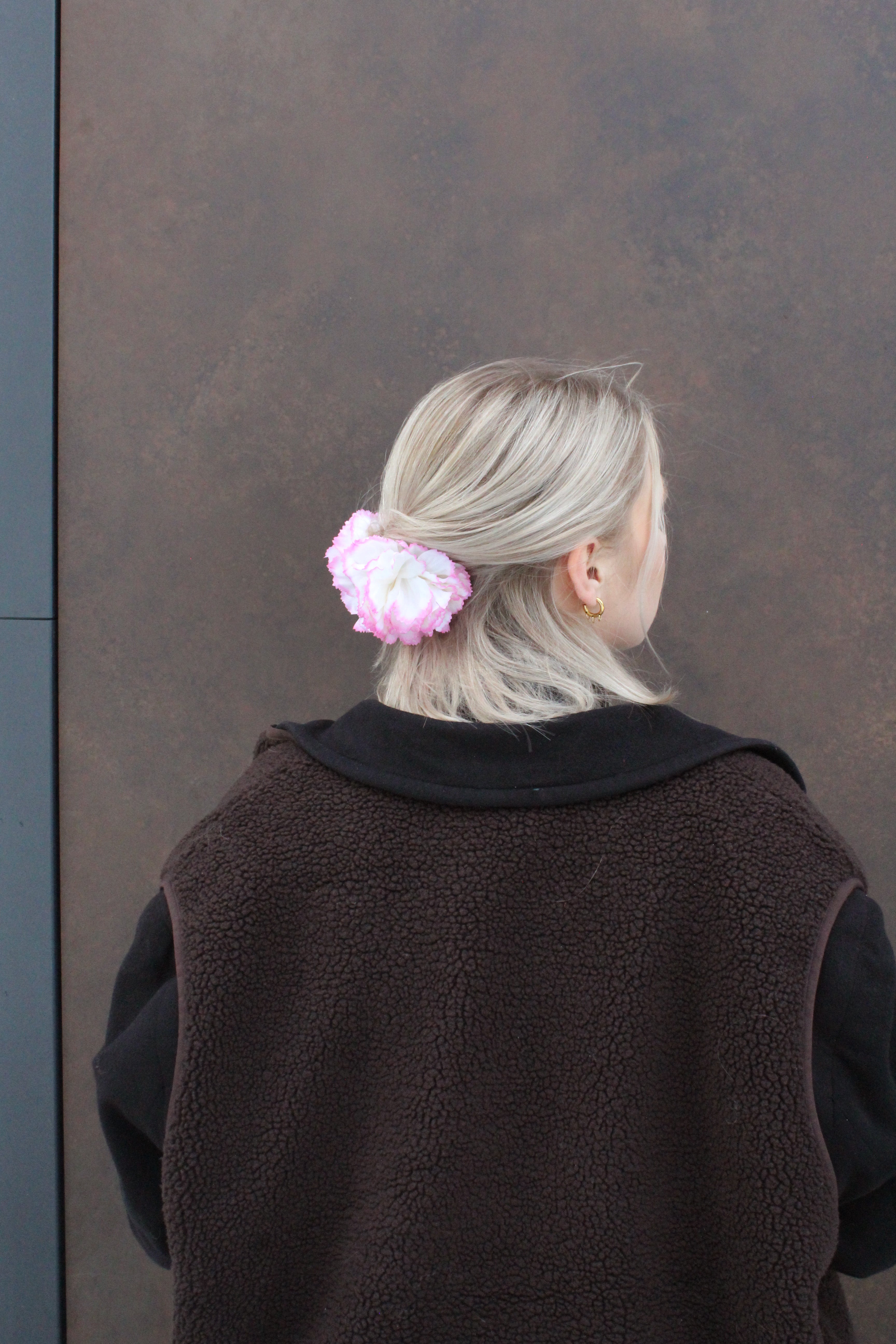 Spinka biało-różowy Goździk