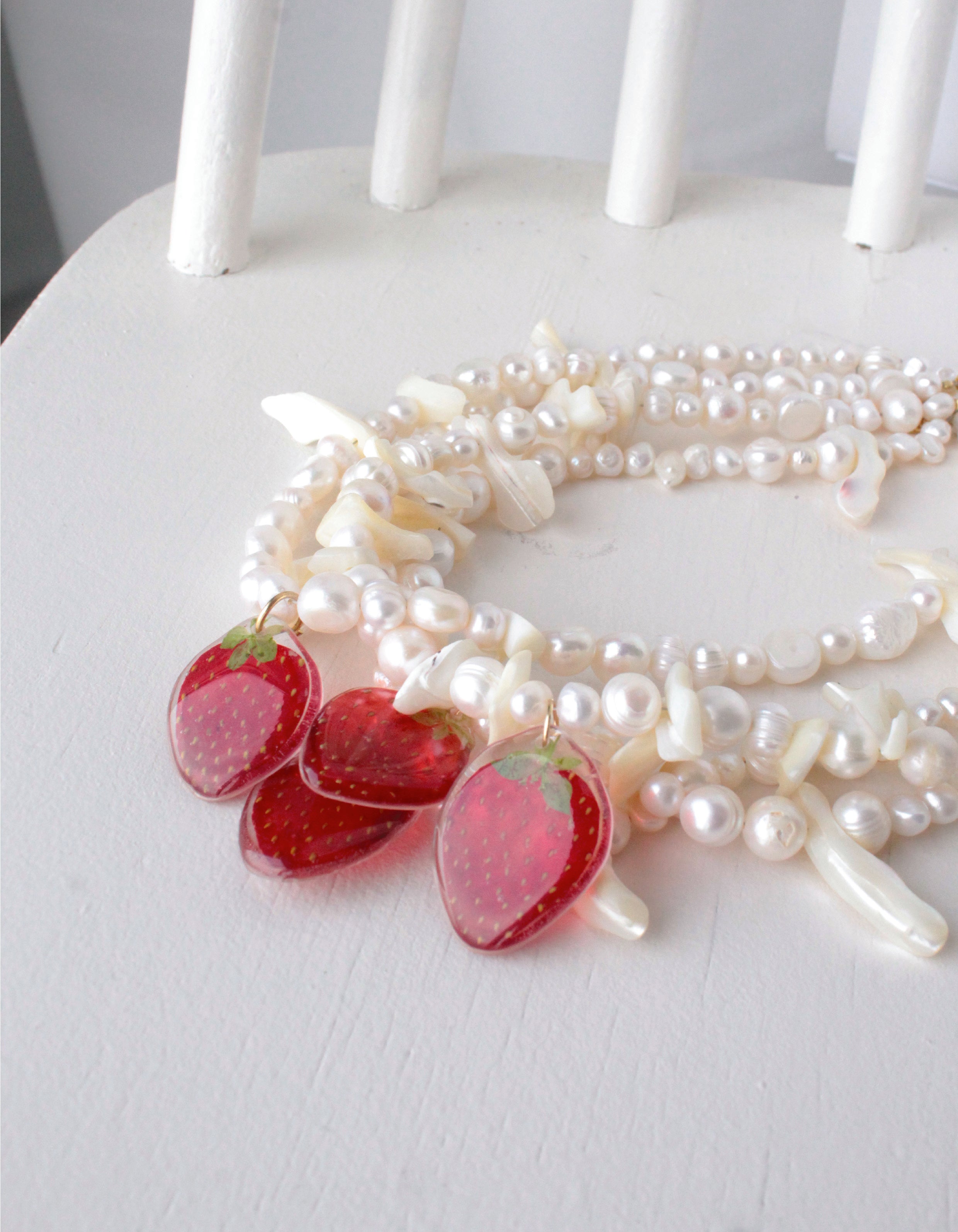 Naszyjnik Strawberry Cream