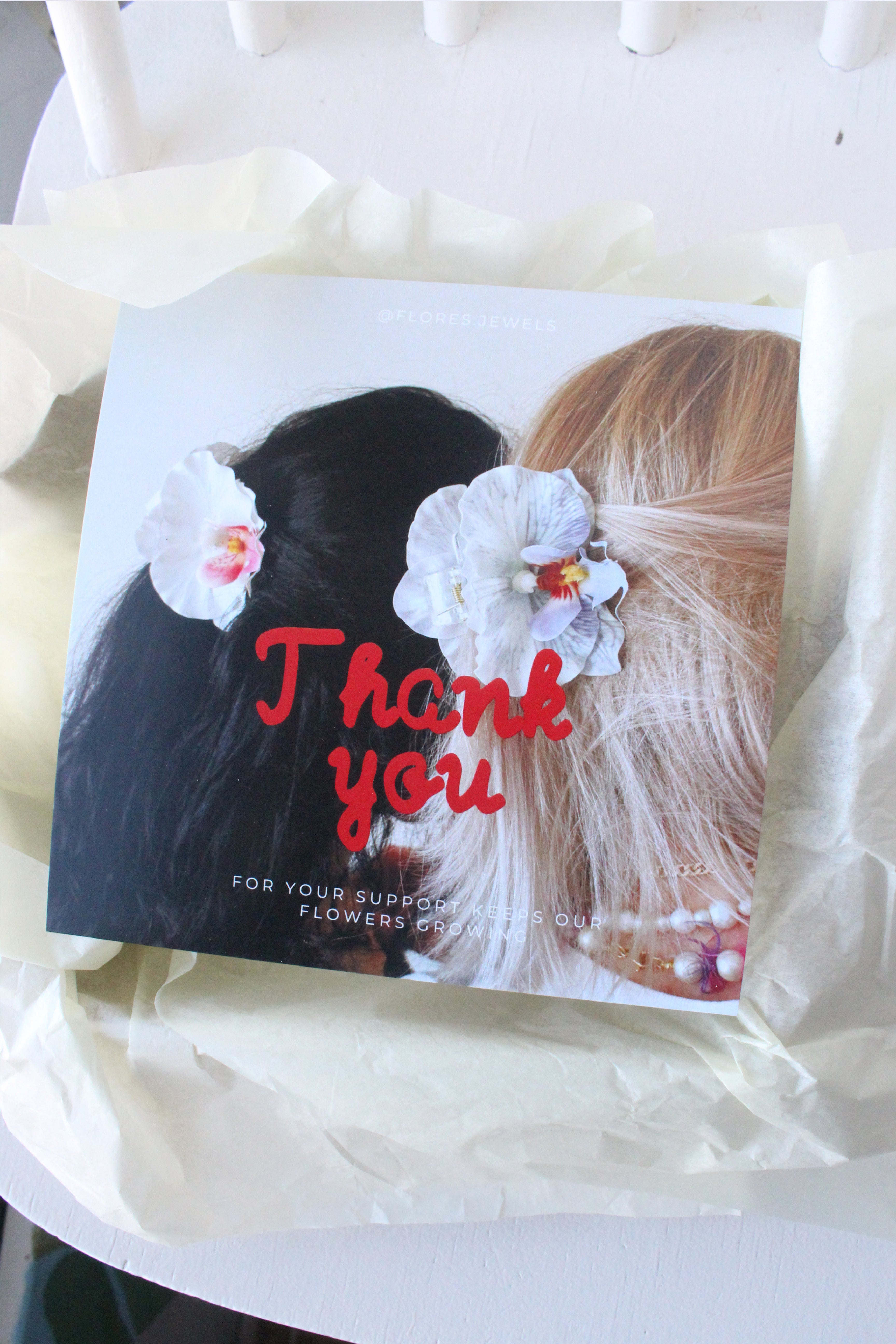 Zestaw Bestie-2 spinki Orchidee