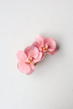 Spinka No.25 Brzoskwiniowa podwójna orchidea