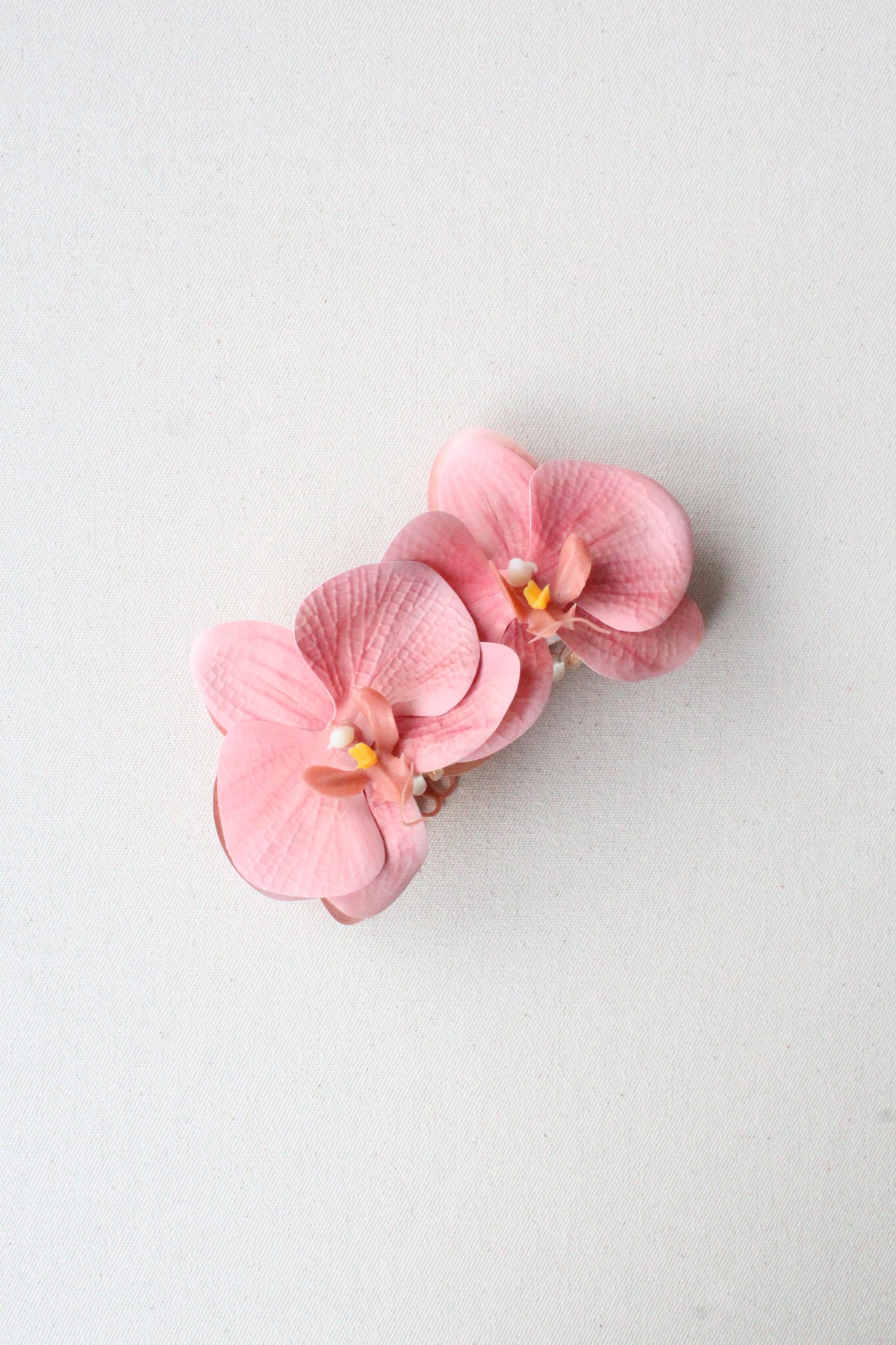 Spinka No.25 Brzoskwiniowa podwójna orchidea