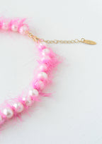 Naszyjnik Pink Puffy