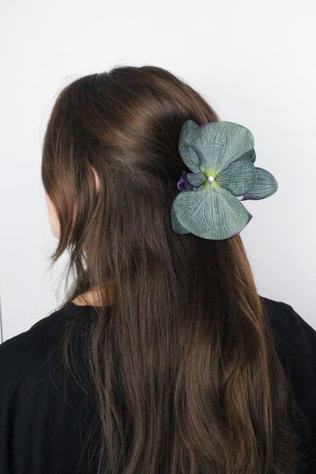Spinka No.22 Ciemnozielona Orchidea