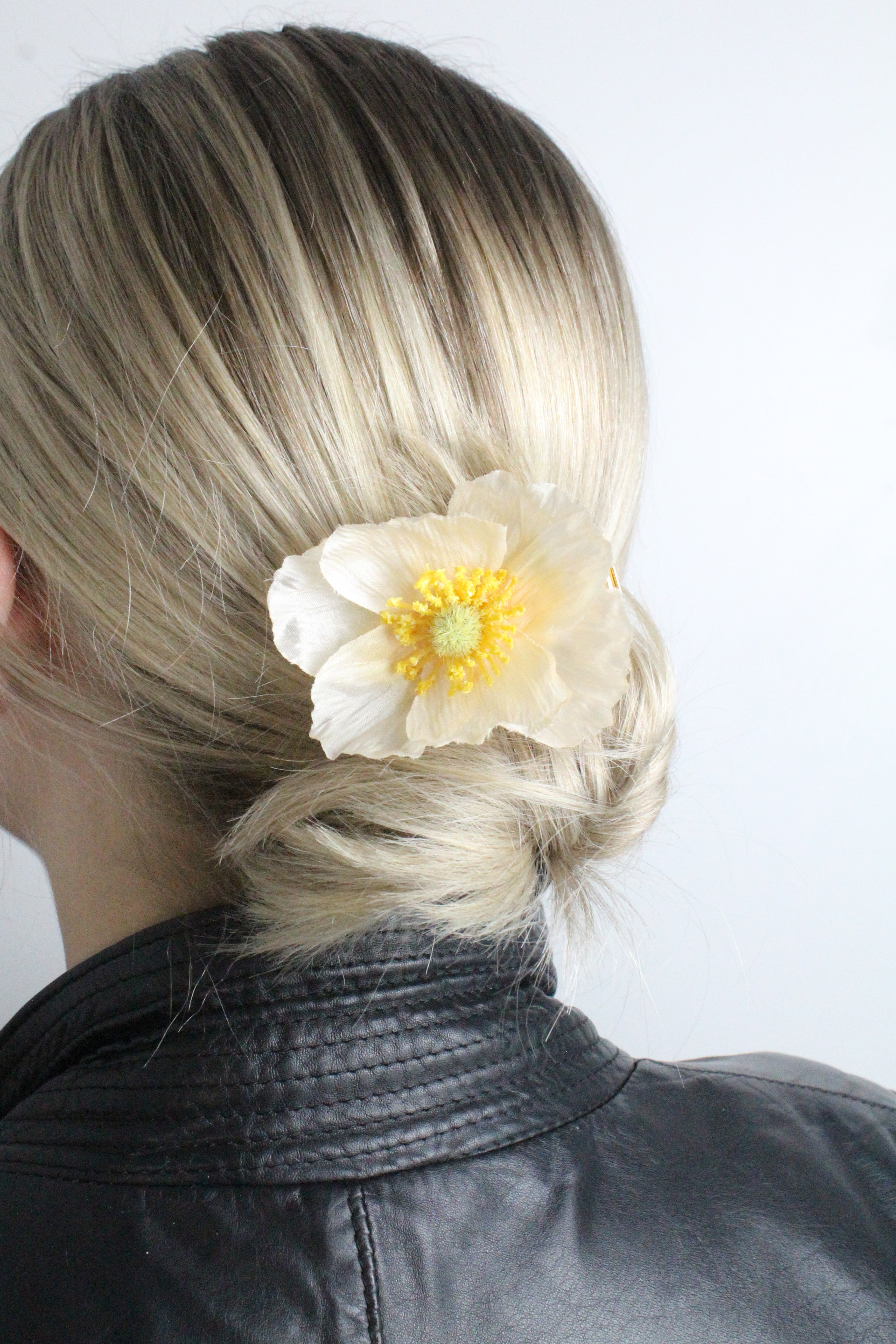 Mini spinki z makiem