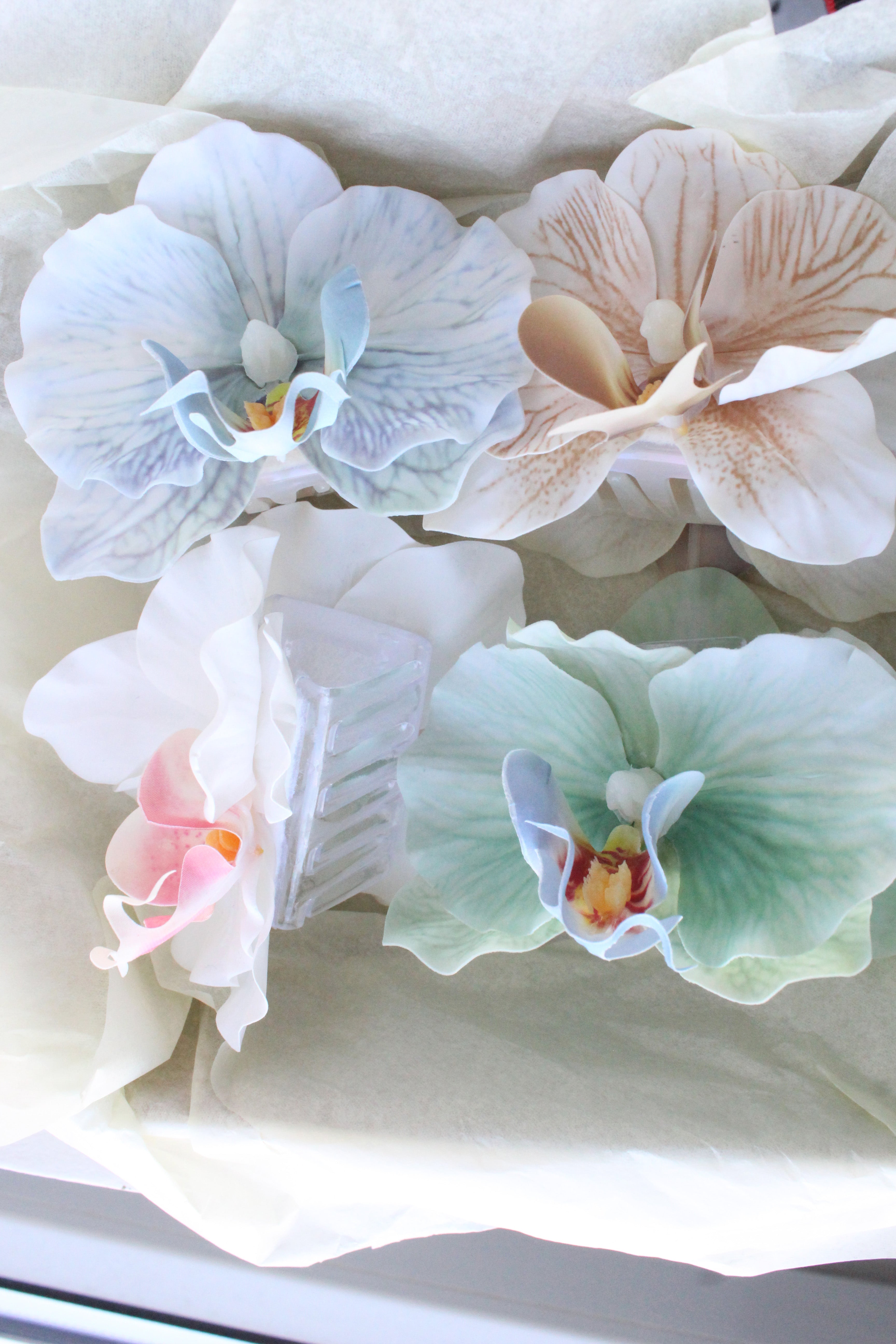 Zestaw Bestie-2 spinki Orchidee