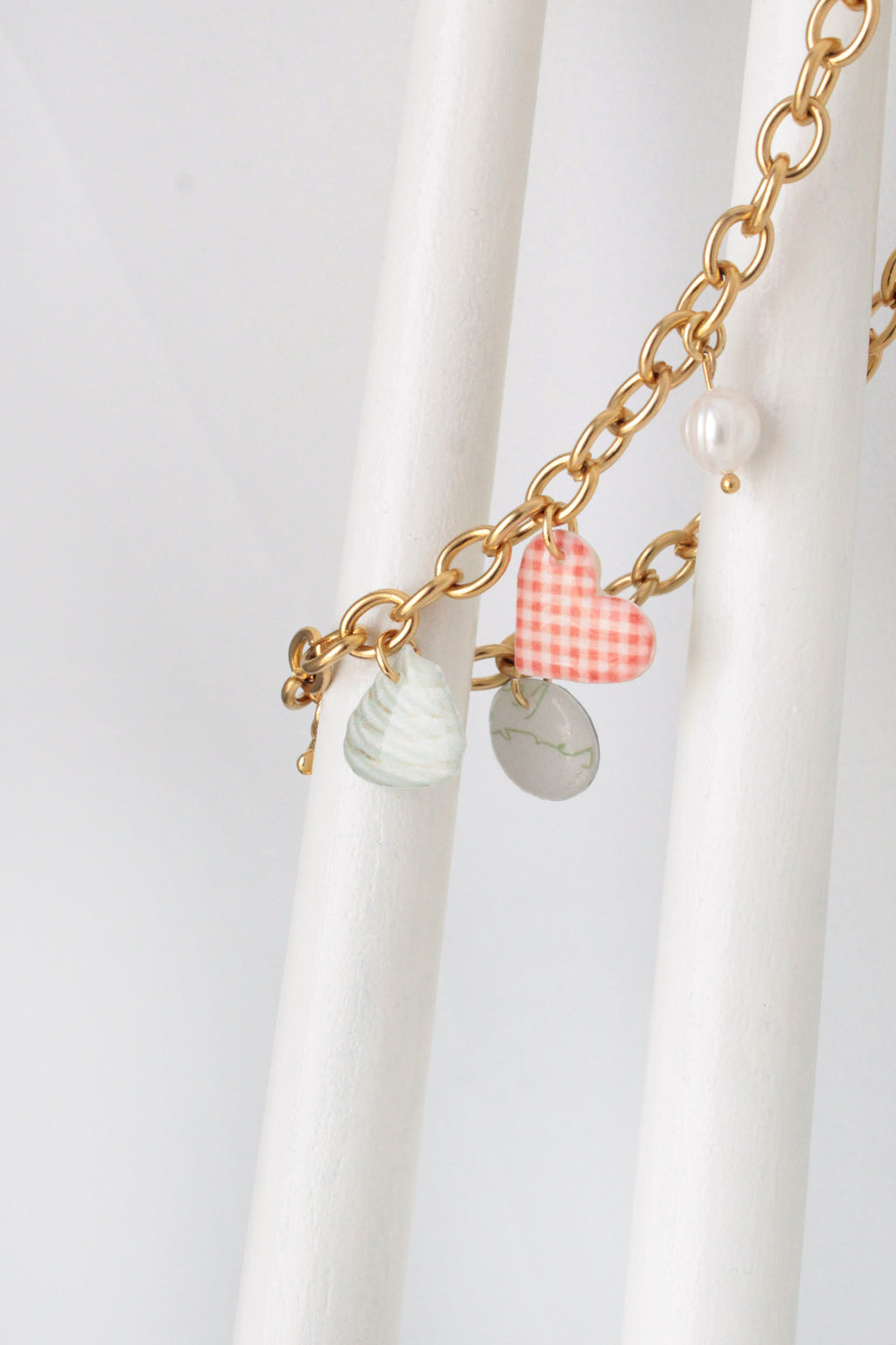 Blueberry Soda Charm Necklace