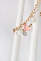 Blueberry Soda Charm Necklace