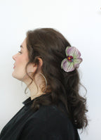 Spinka No.14 orchidea w prążki