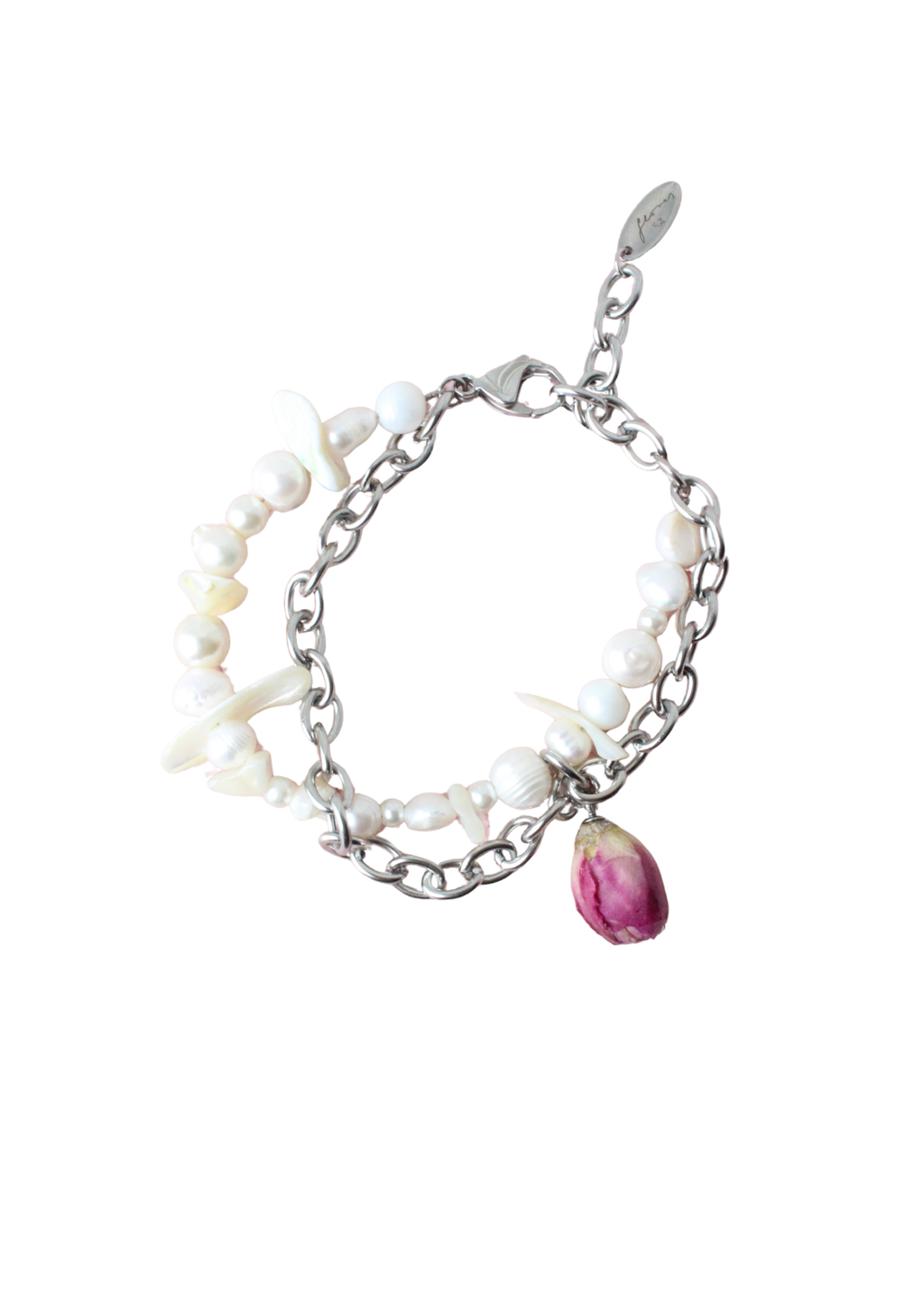 Bransoletka z różą