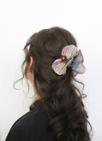 Spinka No.14 orchidea w prążki