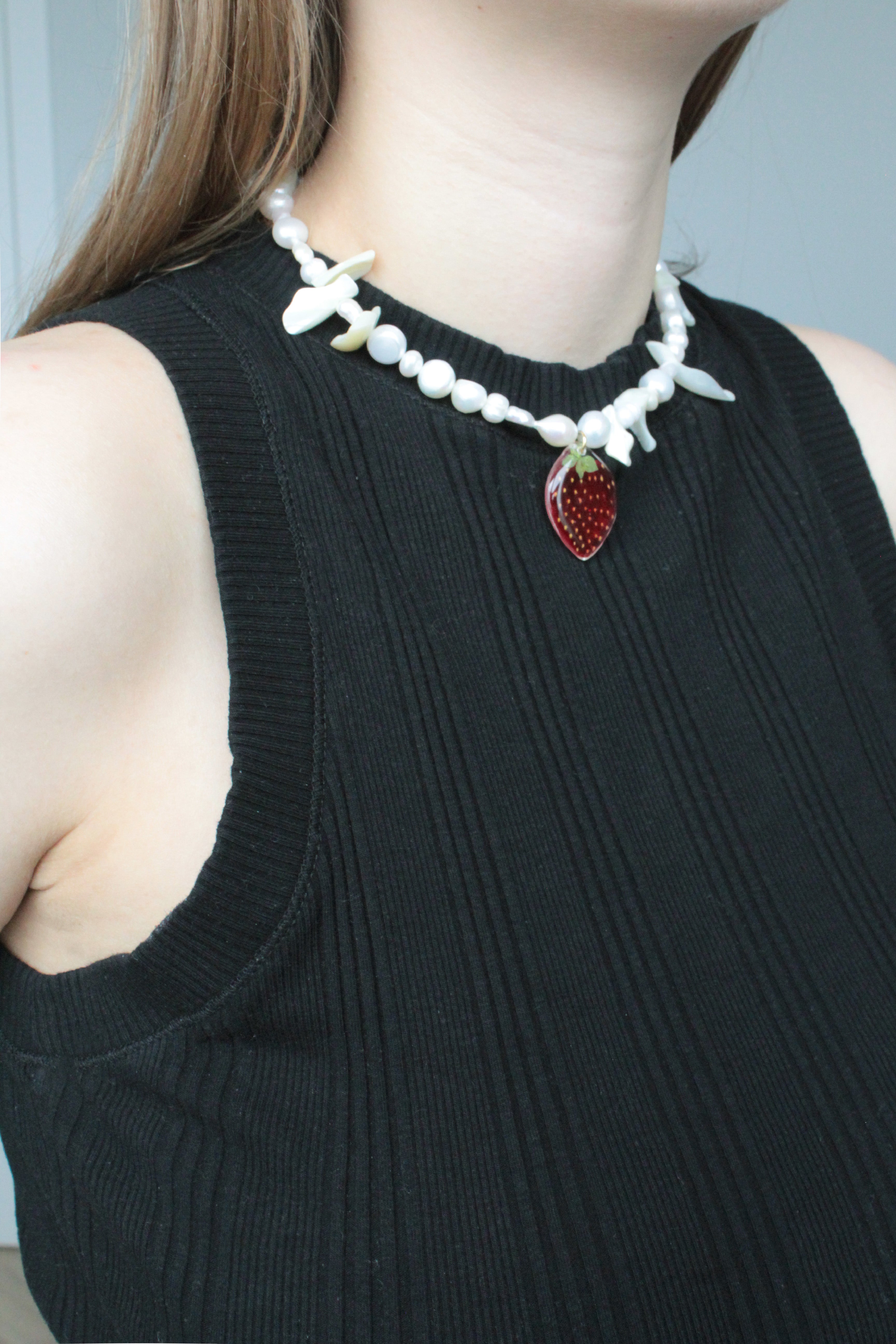 Naszyjnik Strawberry Cream