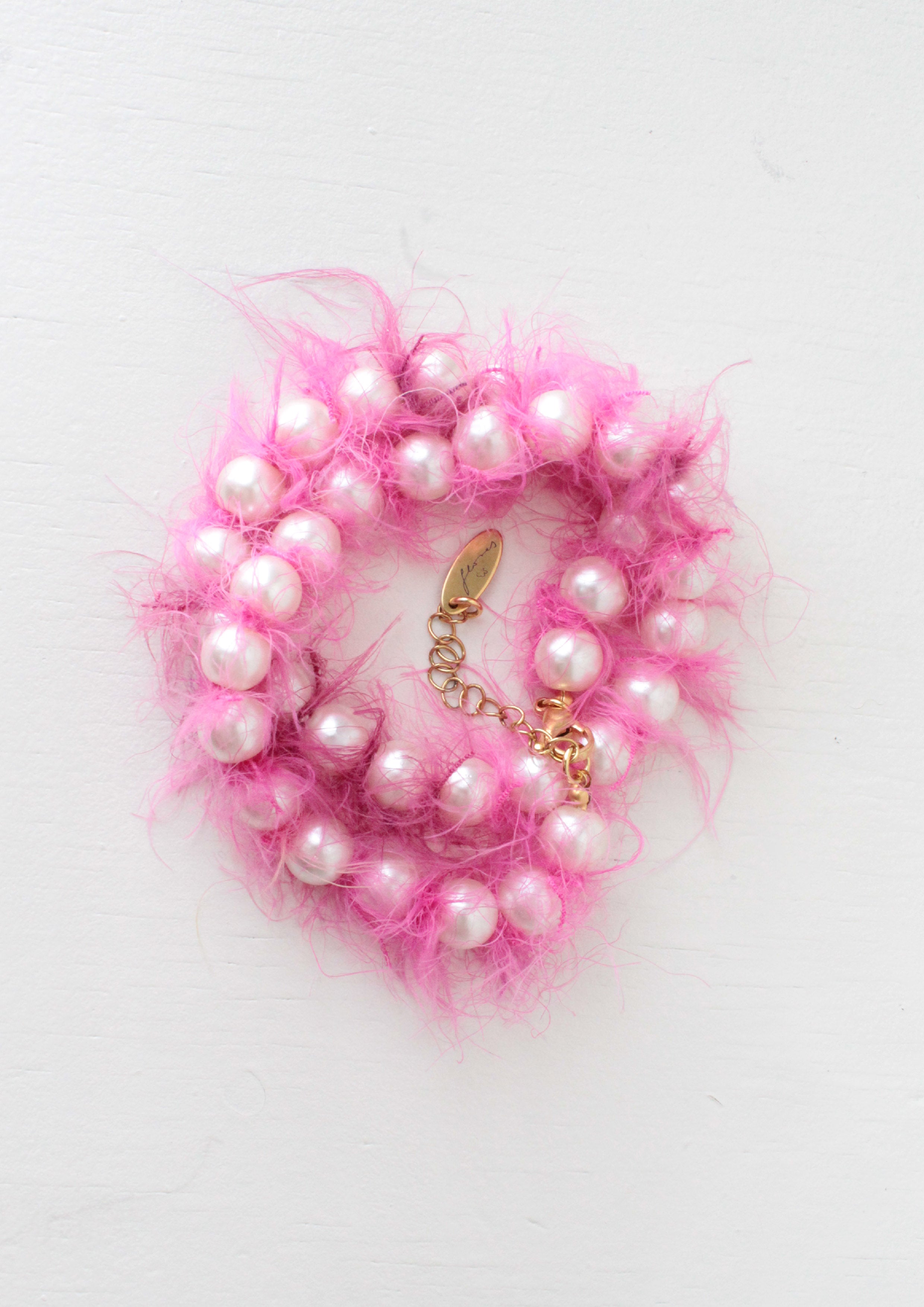 Naszyjnik Pink Puffy