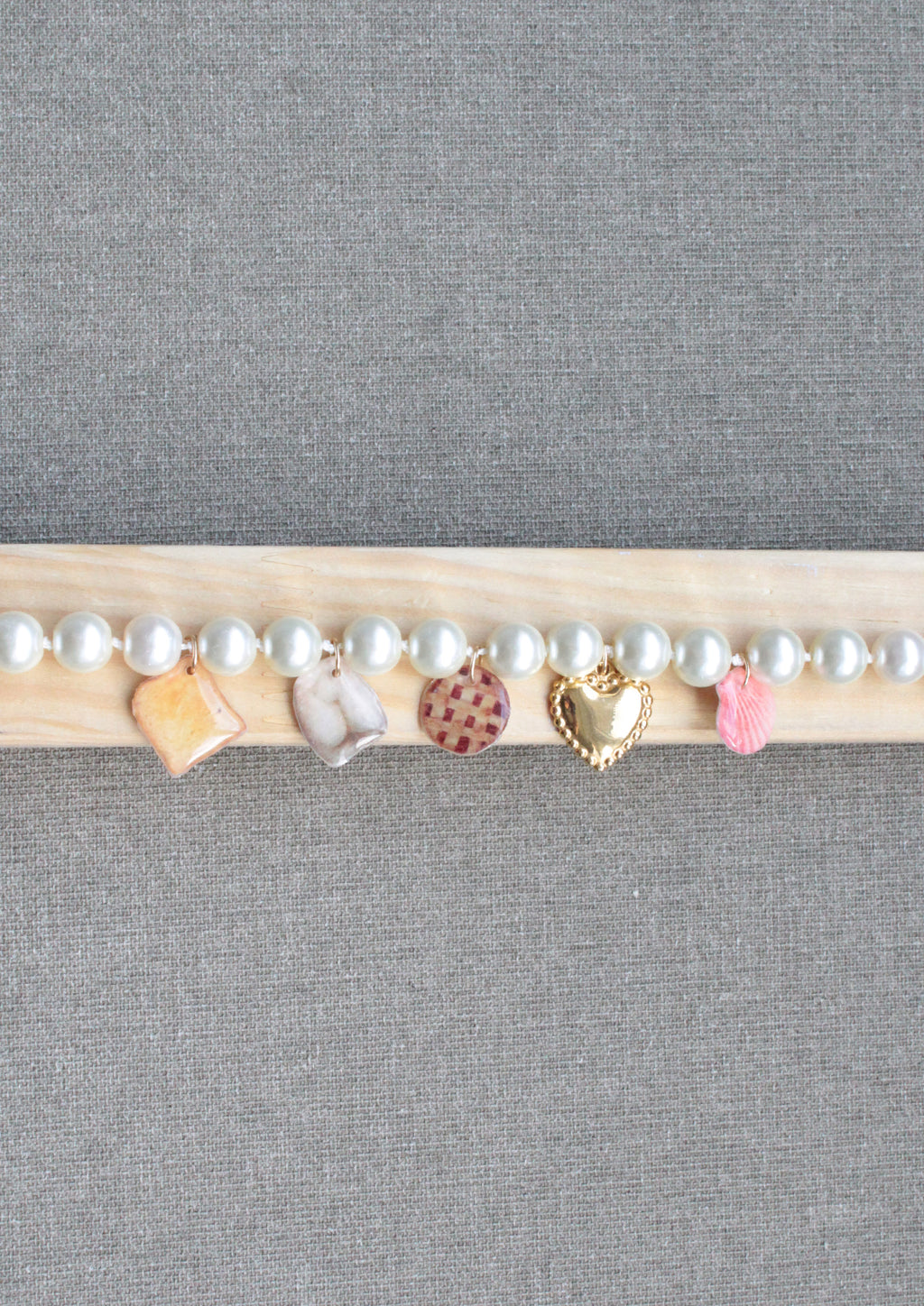 HEART charm necklace