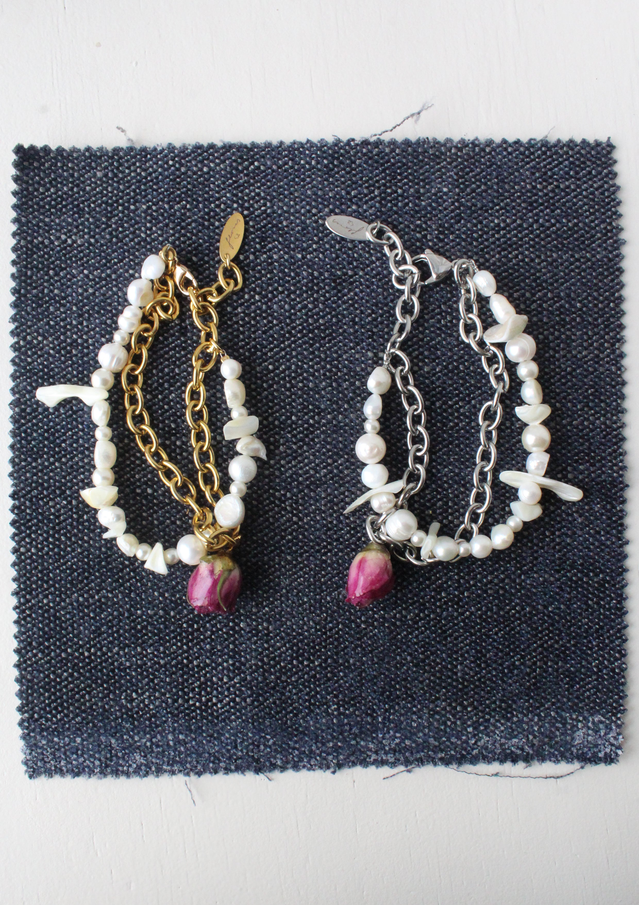 Bransoletka z różą