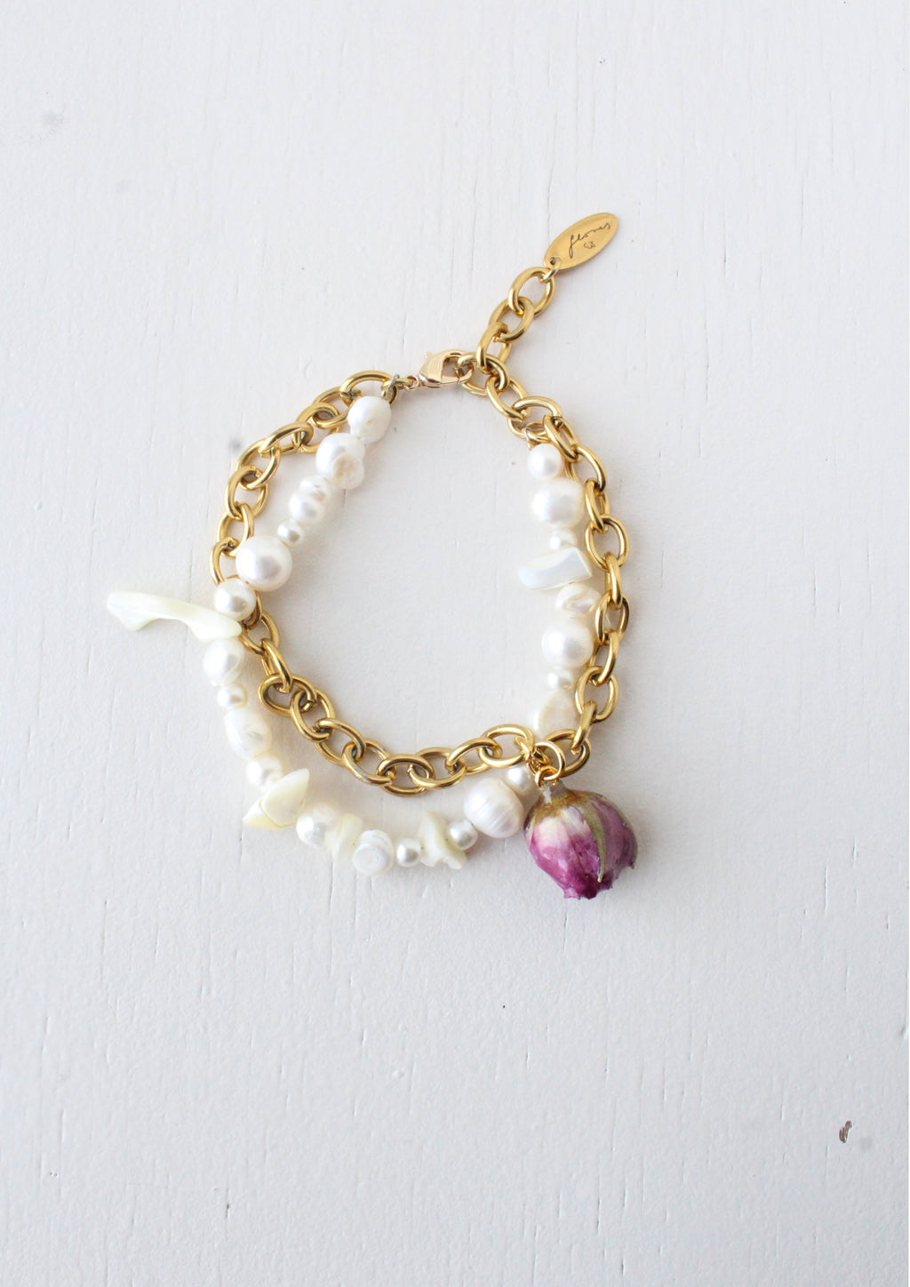 Bransoletka z różą