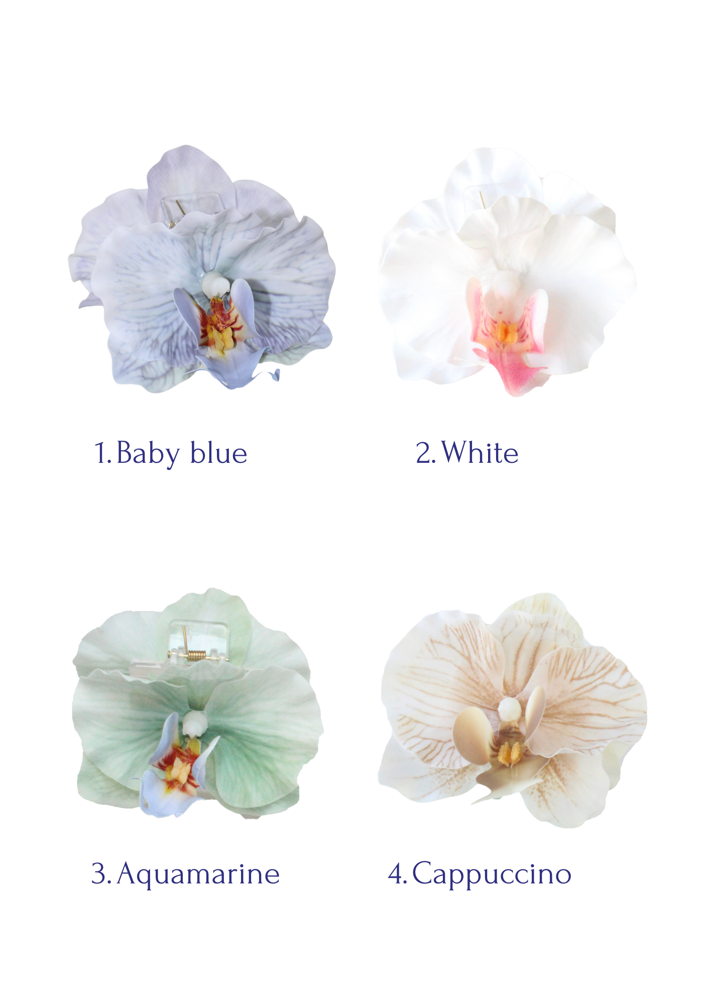 Zestaw Bestie-2 spinki Orchidee