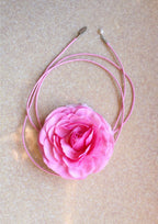 Candy Rose Choker Pink