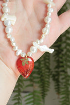 Naszyjnik Strawberry Cream