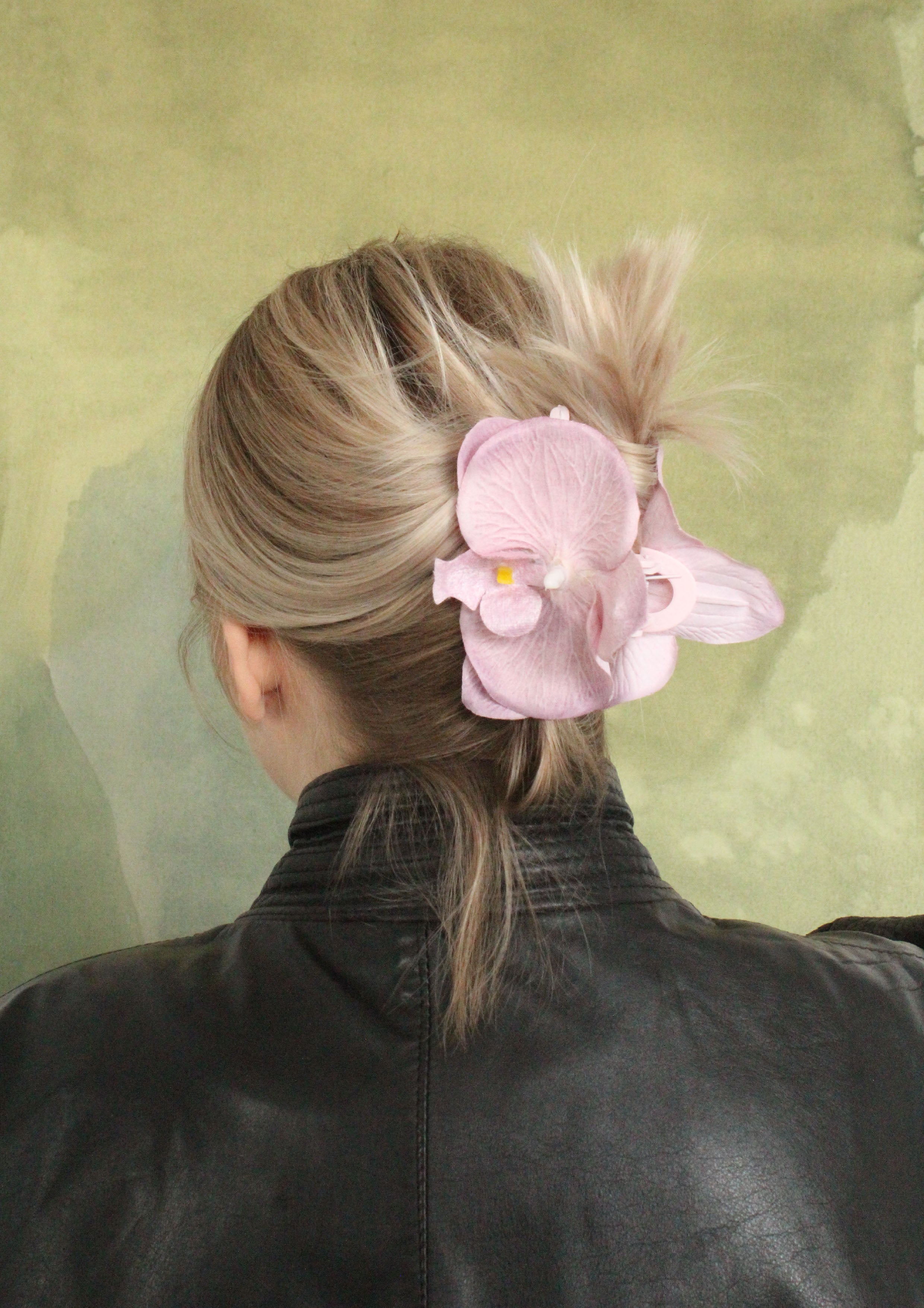 Spinka No.11 pudrowo różowa Orchidea