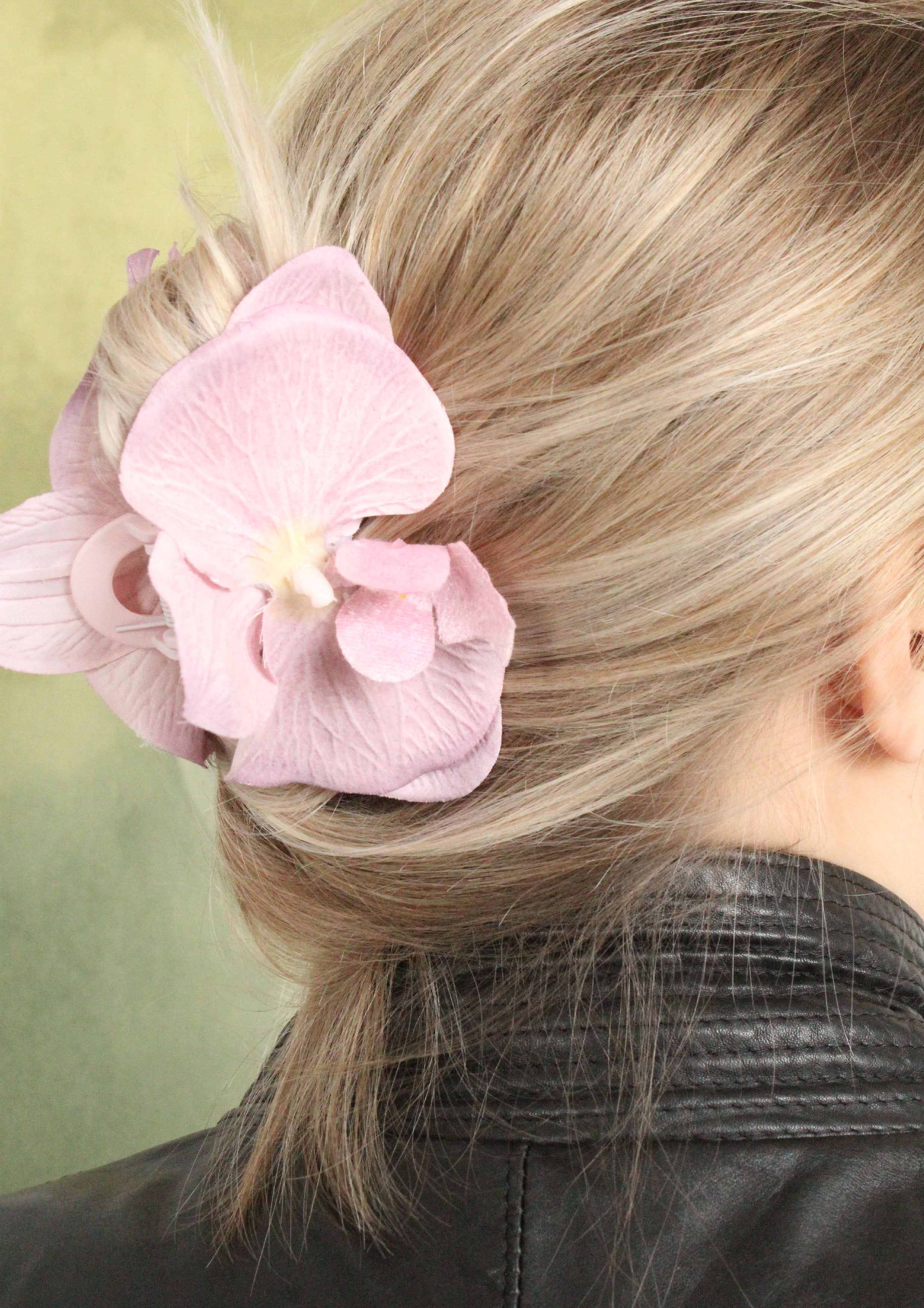 Spinka No.11 pudrowo różowa Orchidea