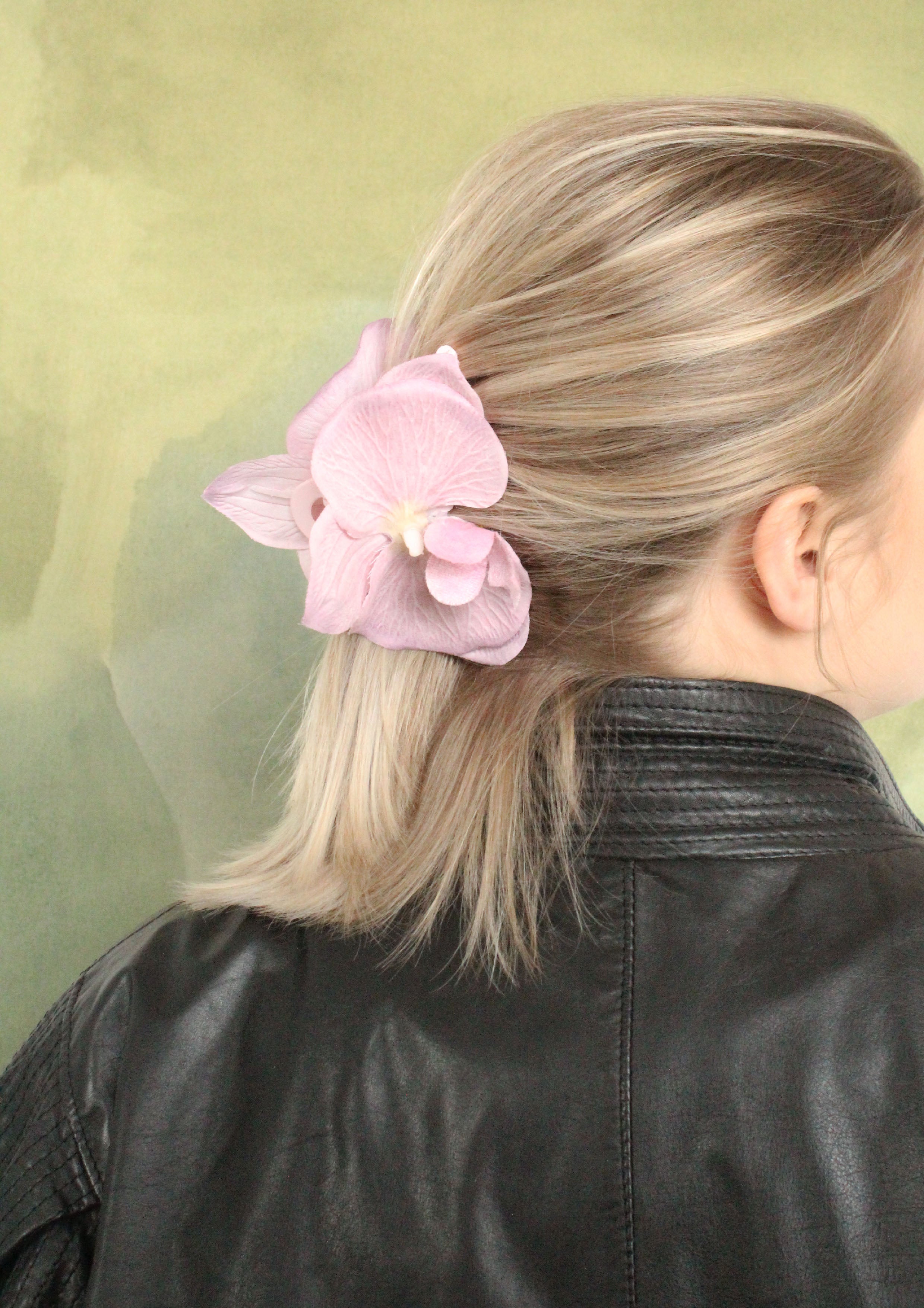 Spinka No.11 pudrowo różowa Orchidea