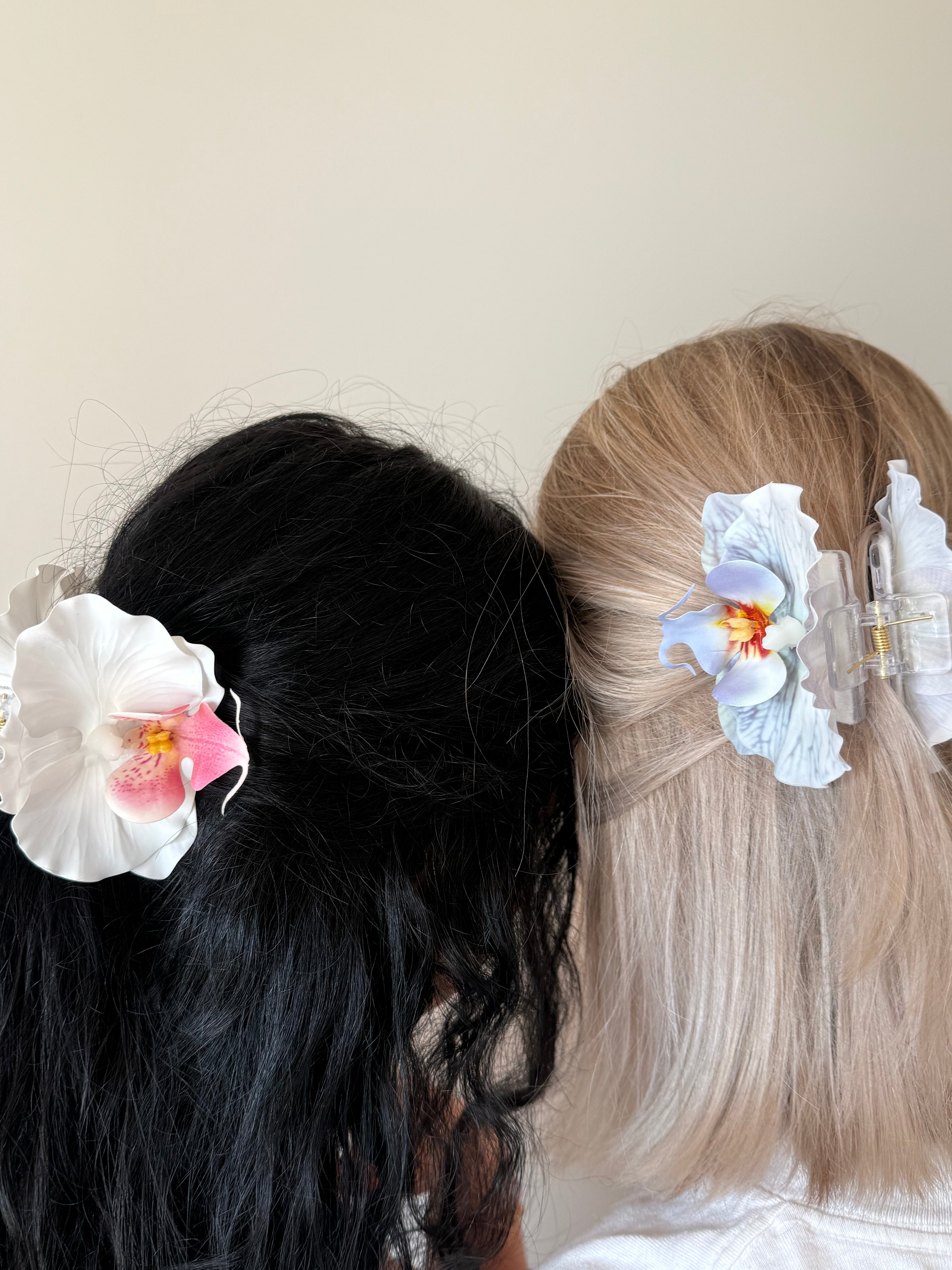 Spinka No.4 Biała Orchidea