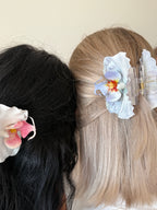 Orchid hair clip No. 2 Blue Orchid