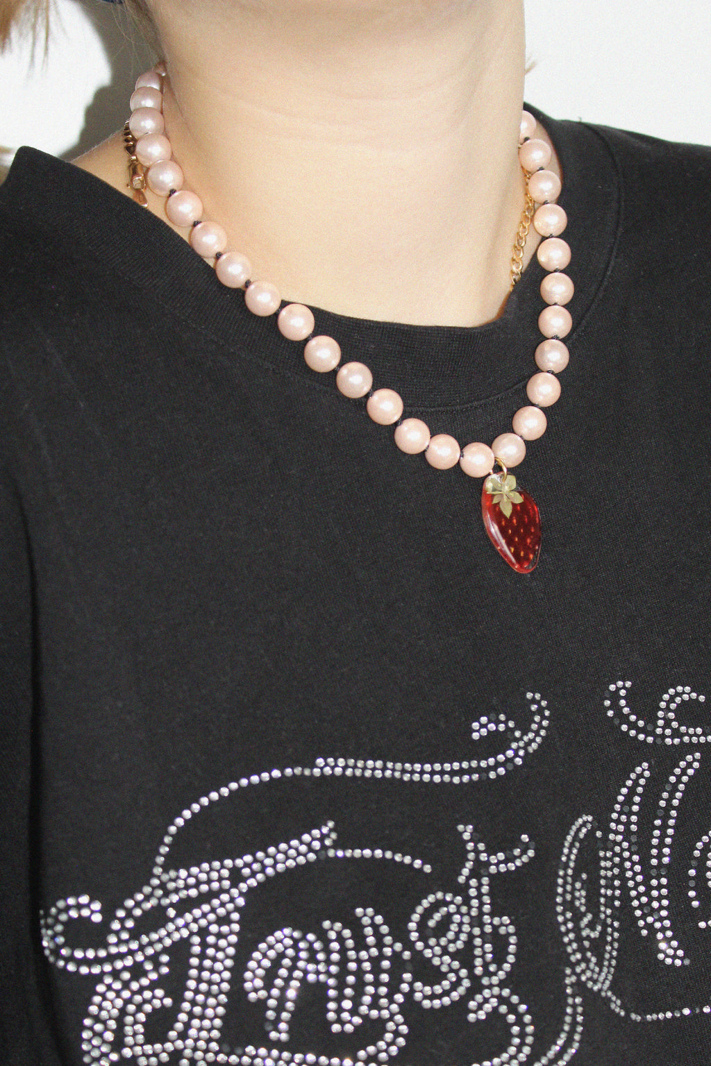 Naszyjnik Strawberry Yogurt