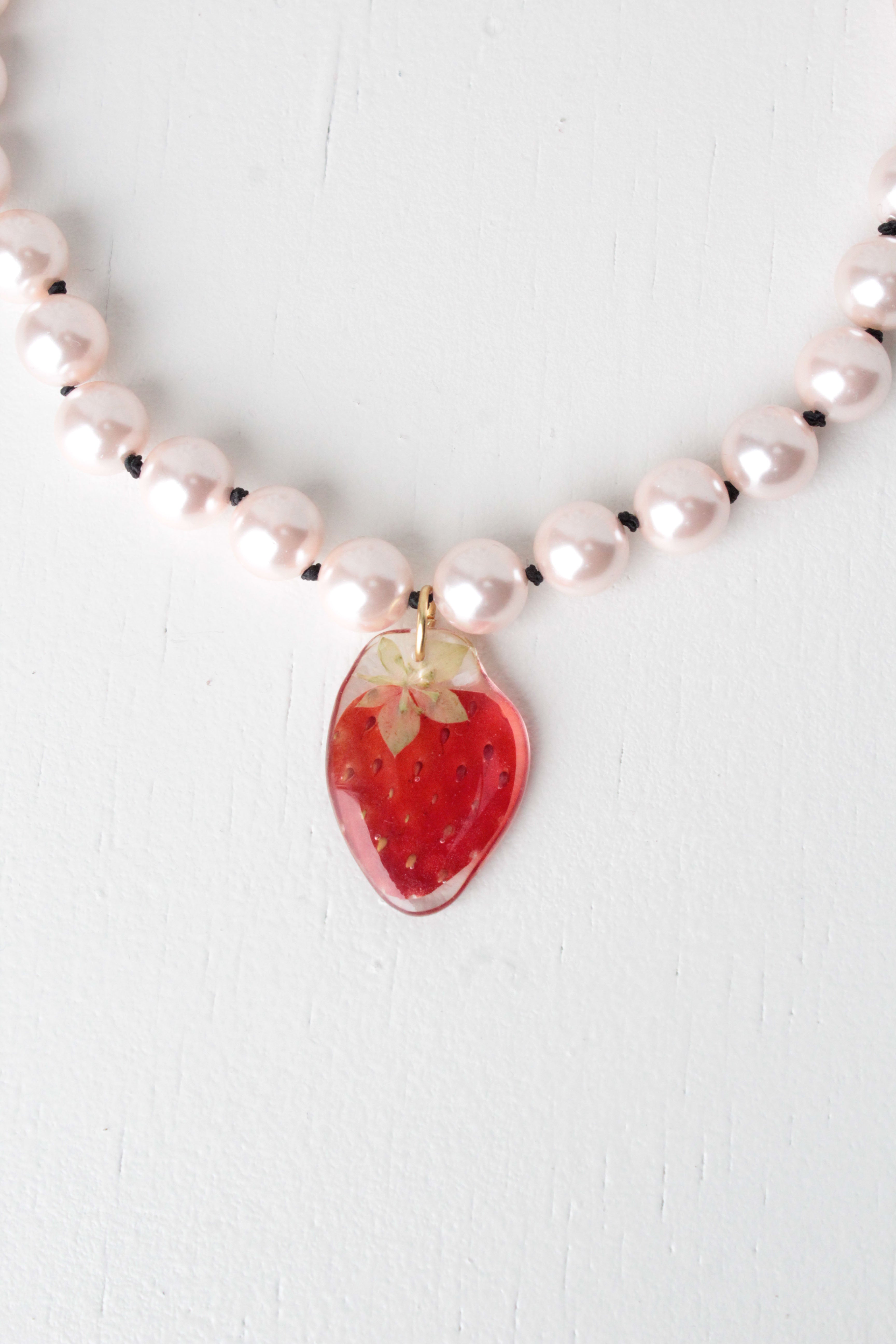 Naszyjnik Strawberry Yogurt