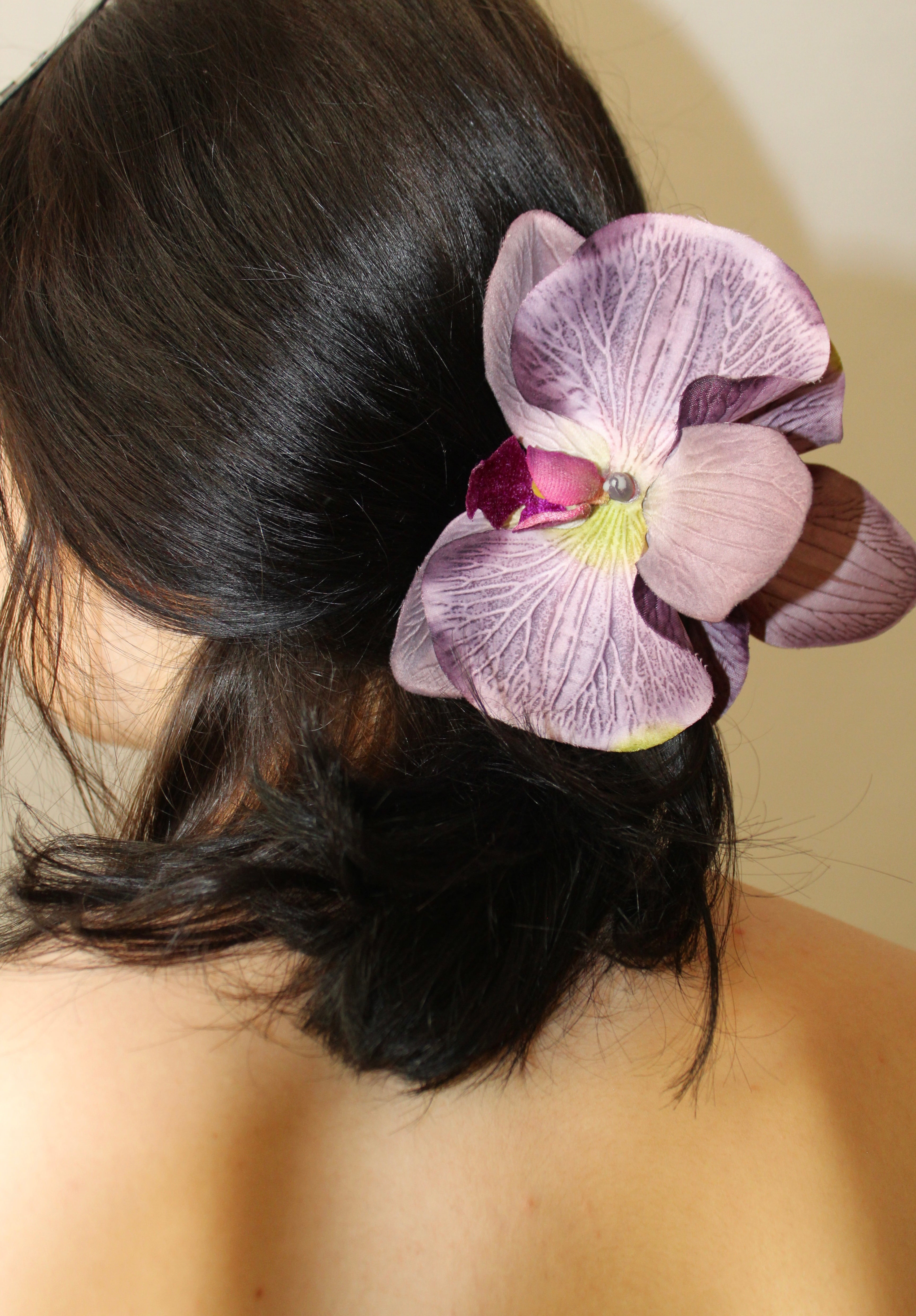 Spinka No.7 jedwabna Fioletowa Orchidea