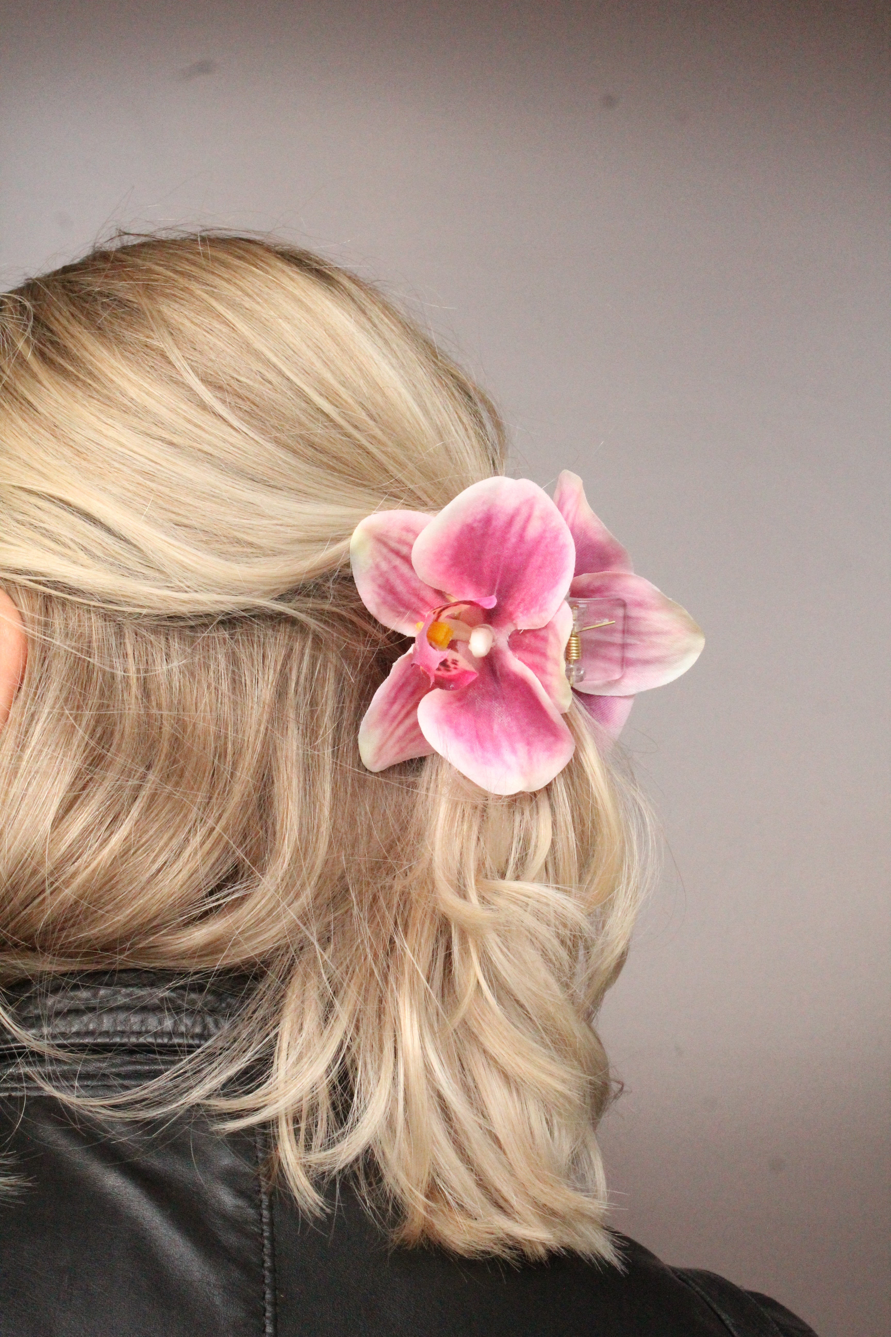 Spinka No.6 ciemnoróżowa Orchidea