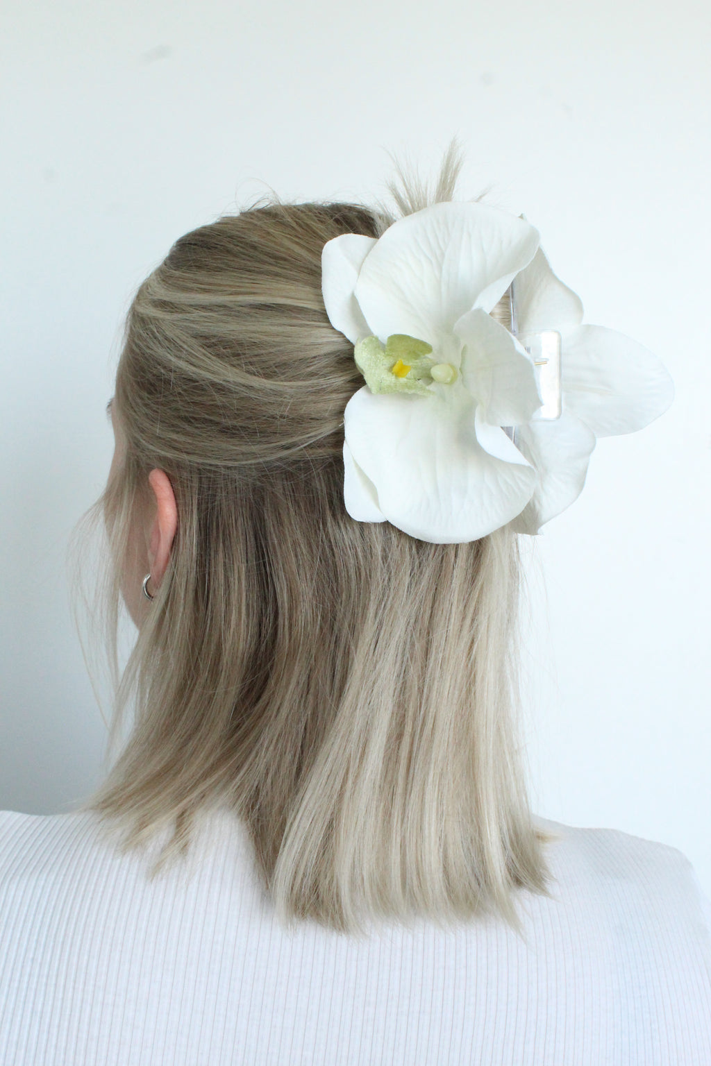 Spinka No.1 jedwabna Kremowa Orchidea