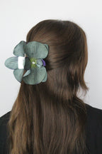 Spinka No.22 Ciemnozielona Orchidea