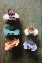 Spinka No.22 Ciemnozielona Orchidea
