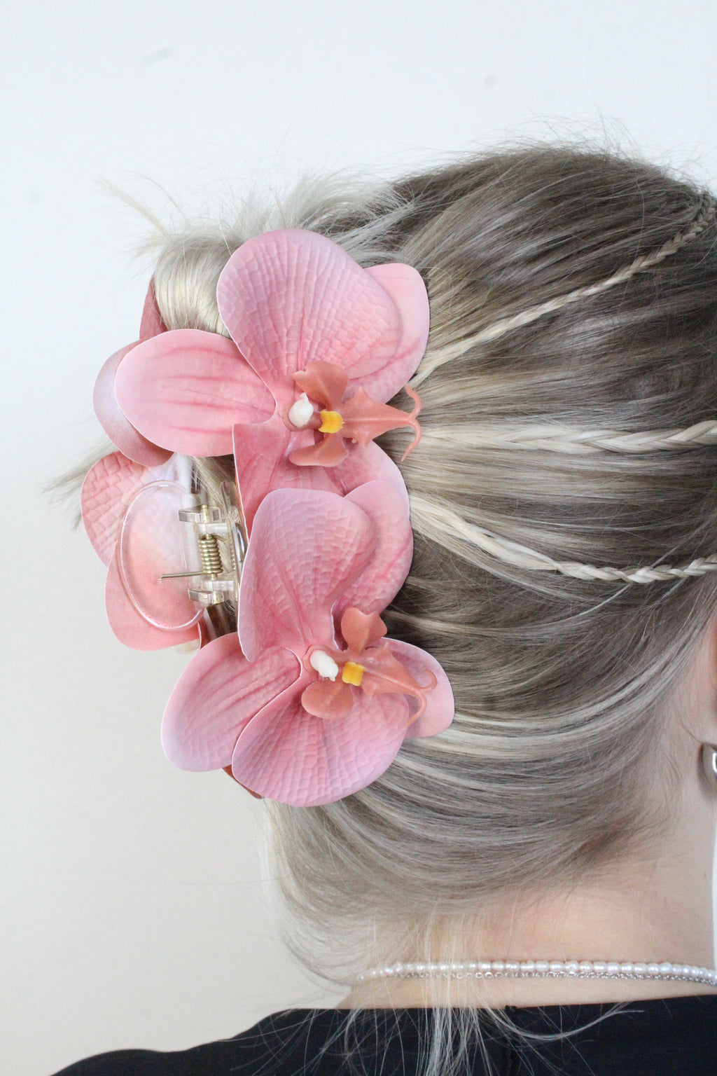 Spinka No.25 Brzoskwiniowa podwójna orchidea