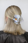 Orchid hair clip No. 2 Blue Orchid
