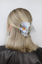 Orchid hair clip No. 2 Blue Orchid