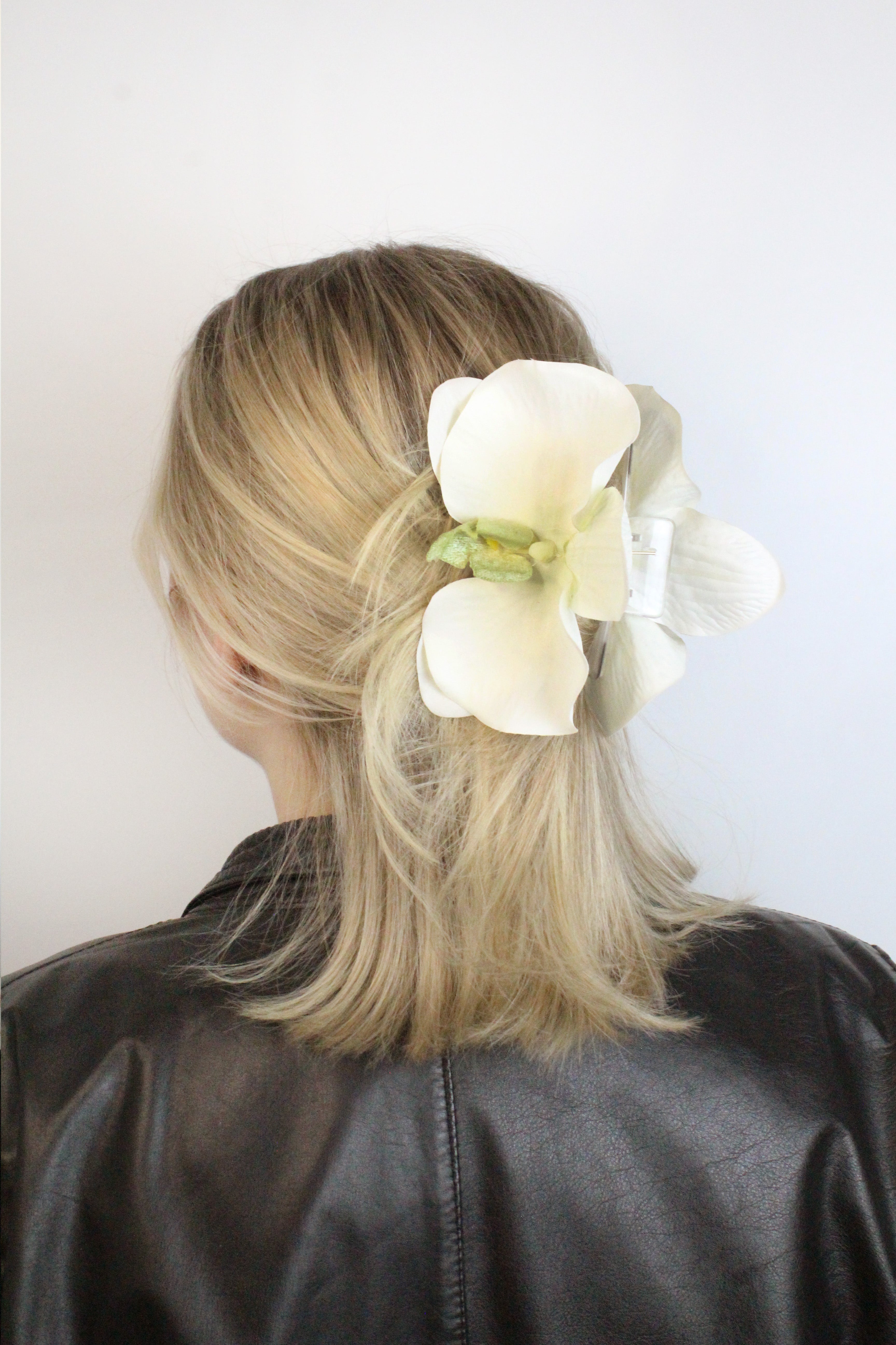 Spinka No.1 jedwabna Kremowa Orchidea